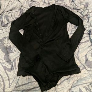 Long sleeve body suit
